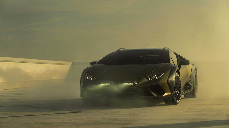 Lamborghini Huracan Sterrato позволит ездить не только по асфальтированным дорогам. Это последний Lamborghini с классическим ДВС