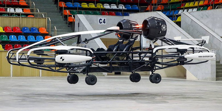 Российское летающее такси Hover станет доступно для коммерческого использования уже к 2025 году