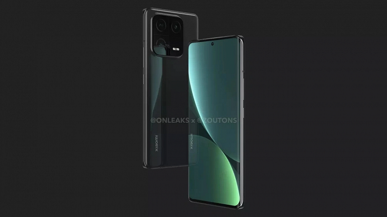 This is what Xiaomi 13 Pro will look like. High-quality renders published