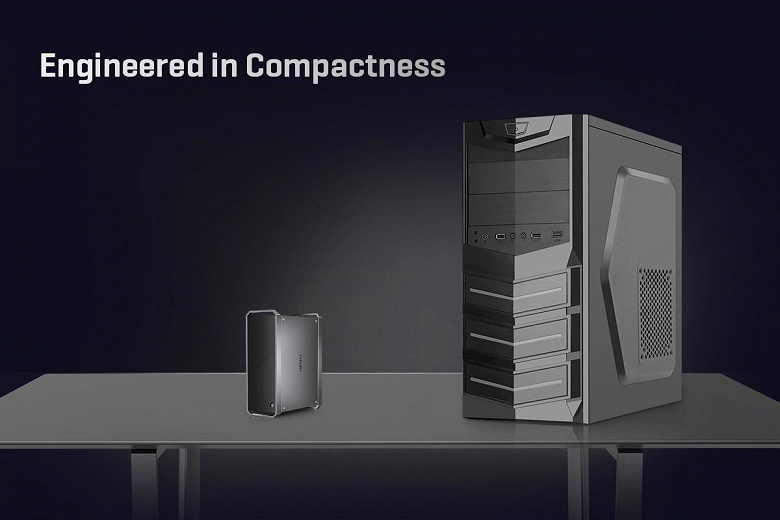 Intel Core 12-го поколения, 16 ГБ LPDDR5, 8K, Thunderbolt 4, 90 Вт. Представлен бесшумный мини-ПК Chuwi CoreBox 4th
