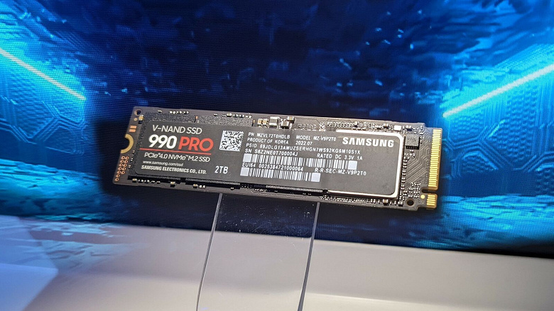 Лучший у Samsung, но далеко не самый быстрый на рынке. SSD 990 Pro стал доступен для предзаказа