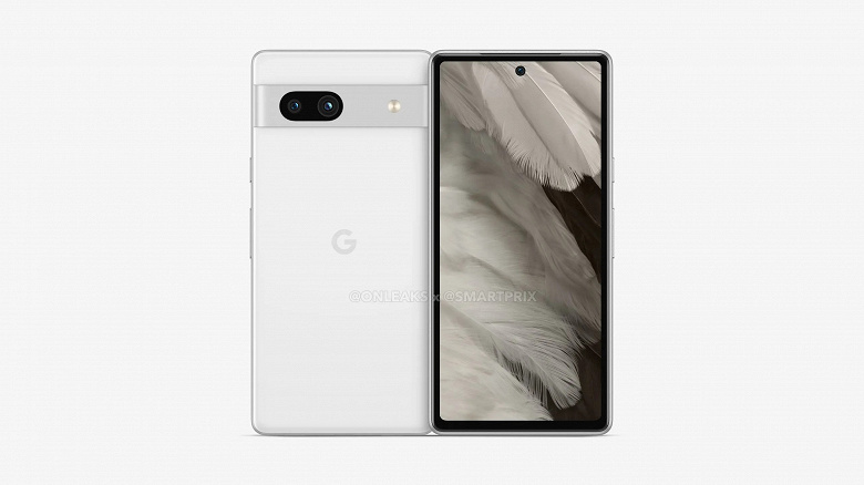 Still the same compact and with a flagship design. Google Pixel 7a spotted in renderings from a known source