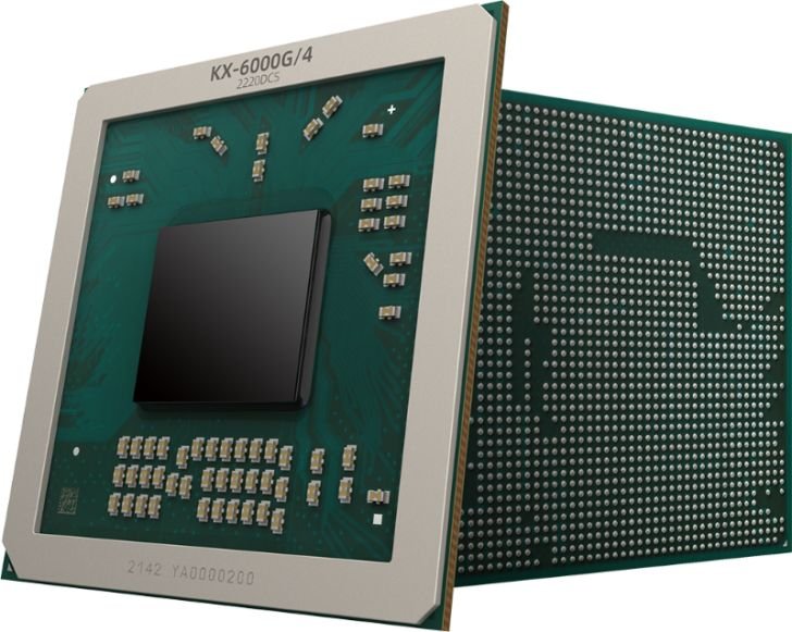 Не Intel, не AMD, но x86 и для ноутбуков: представлен китайский процессор Kaixian KX-6000G со встроенной графикой