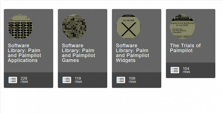 Классика в браузере: Internet Archive запустил онлайн-эмулятор КПК Palm из 90-х годов