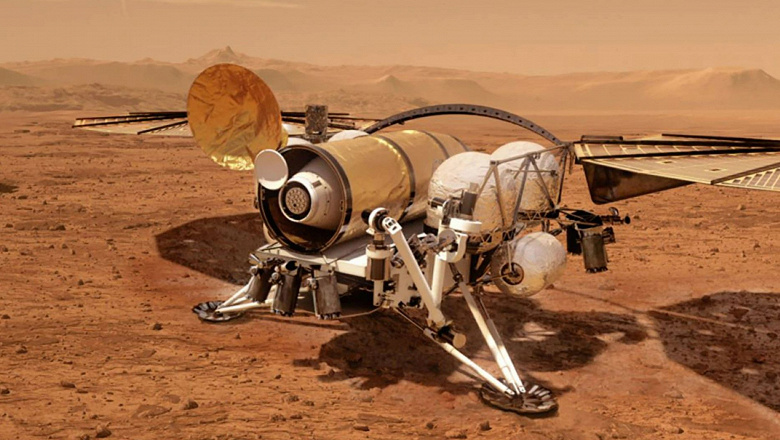 NASA показало на видео, как будет забирать образцы марсианского грунта с Красной планеты