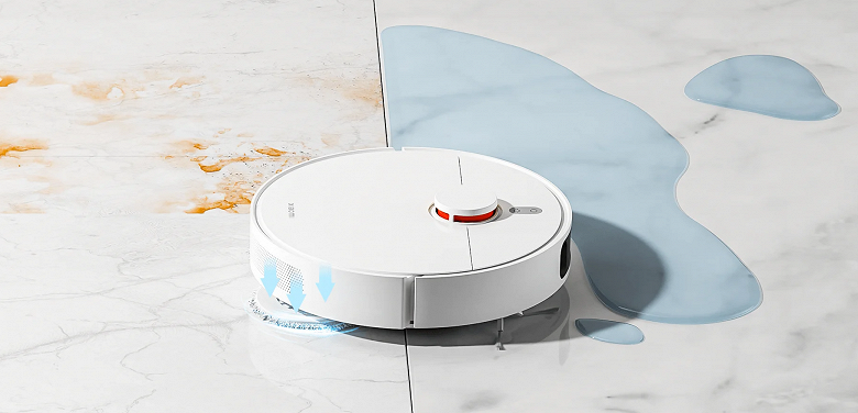 Влажная уборка «в две руки»: Xiaomi начала продажи робот-пылесос Xiaomi Robot Vacuum S10+ в России