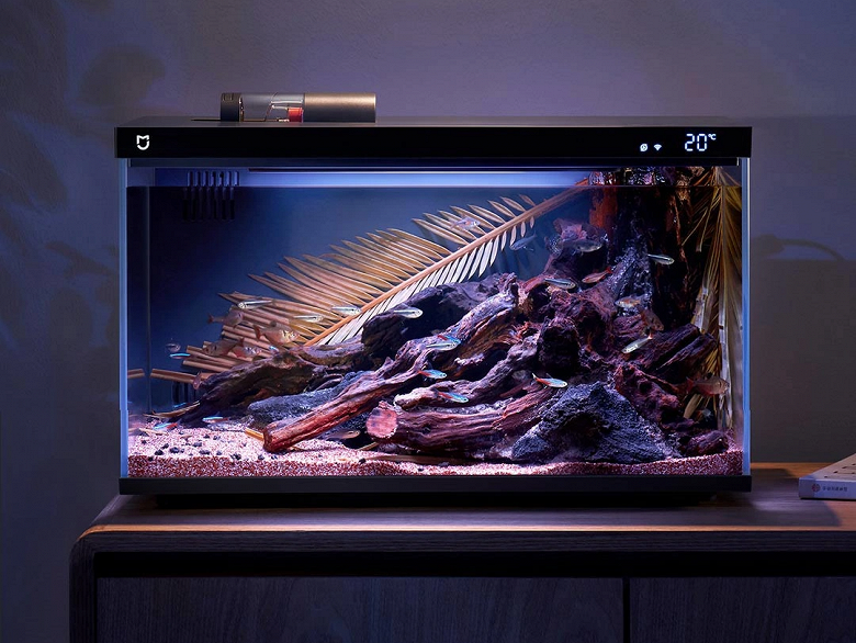 Представлен умный аквариум Xiaomi Mijia, к которому можно не подходить месяцами