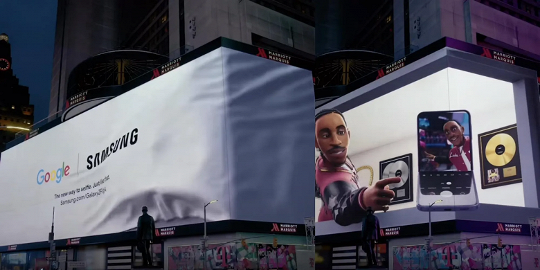 Знаменитость использовала iPhone для рекламы Samsung Galaxy Z Flip 4
