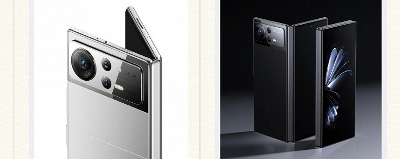 Xiaomi показала новые версии самого тонкого смартфона в мире — Xiaomi Mix Fold 2