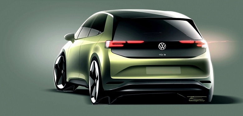 Это Volkswagen ID. 3 нового поколения. Опубликованы первые официальные изображения, автомобиль доступен для предзаказа