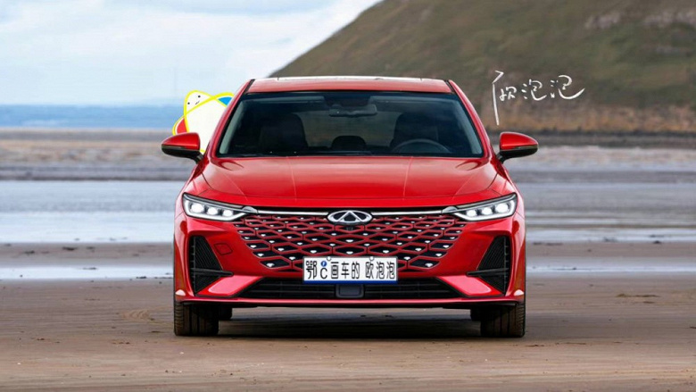 The new Chery is no longer a crossover.  Arrizo 8 high-quality images published