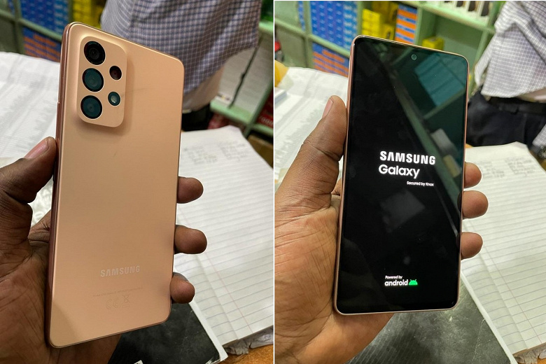 Samsung Galaxy A53 5G is already on sale in different regions of the world before the announcement: new live photos Samsung Galaxy A53 5G is already on sale in different regions of the world before the announcement: new live photos