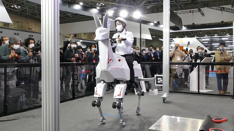 Робопёс Spot уже неактуален, встречайте робота-козла. Kawasaki Bex может как ходить, так и ездить