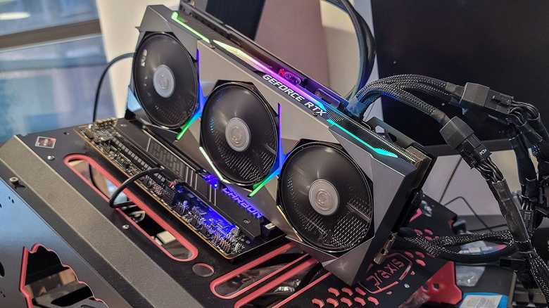 GeForce RTX 3090 Ti: up to 500W and 25 fps real power consumption in Cyberpunk 2077 with ray tracing.  Video card reviews