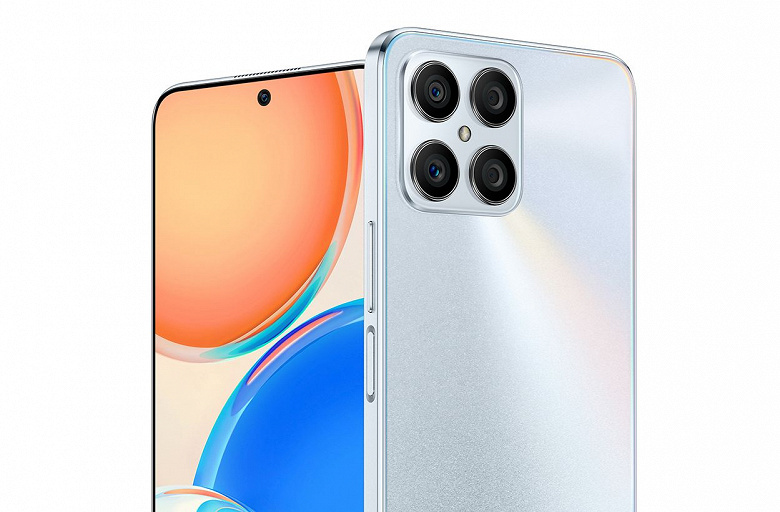 Представлен смартфон Honor X8 с узкими рамками, 90-герцевым экраном и квадрокамерой