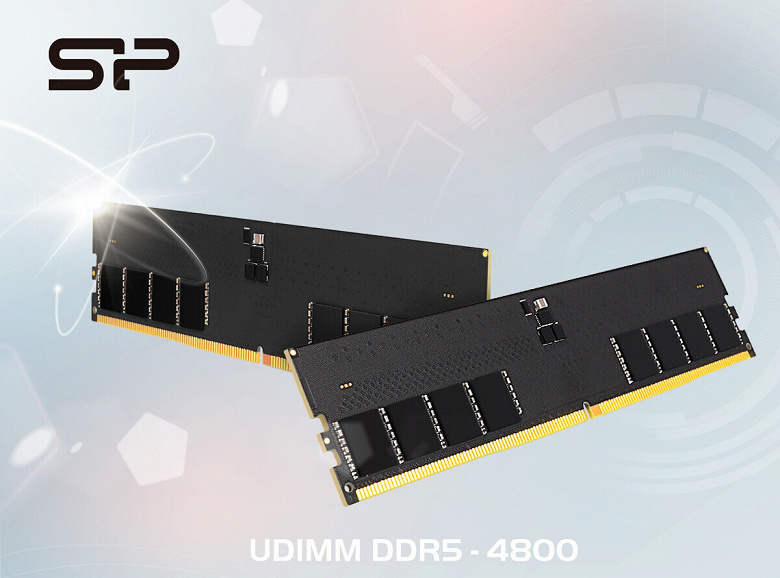 Компания Silicon Power представила модули памяти DDR5-4800