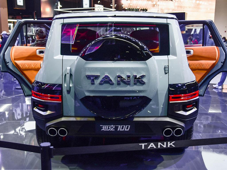 Chinese response to Gelendvagen. Tank 700 frame SUV will be released in Russia