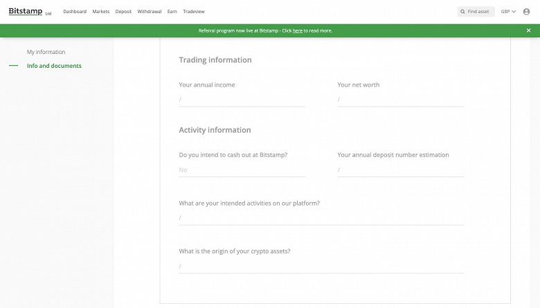 Bitstamp требует от пользователей рассказать, откуда у них деньги на покупку Bitcoin