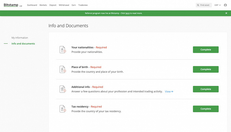 Bitstamp требует от пользователей рассказать, откуда у них деньги на покупку Bitcoin