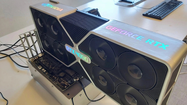Nvidia is already testing a GPU for the GeForce RTX 4090. The video card will receive 24 GHz memory