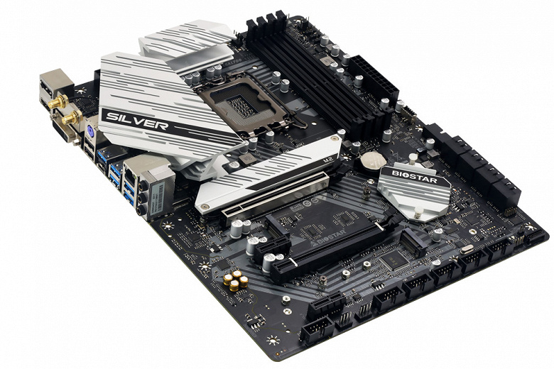 In the description of the Biostar Z690A-Silver motherboard, the manufacturer notes the presence of a PCIe 5.0 slot