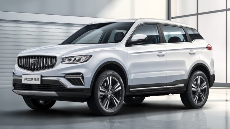 Geely showed a new crossover Atlas Pro 2022