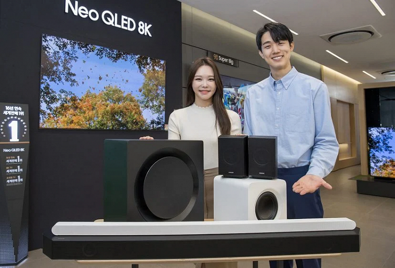 Новейшие саундбары Samsung поддерживают объёмный 3D-звук, Q-Symphony и Dolby Atmos