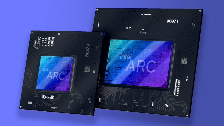 Самая младшая видеокарта Intel Arc намного быстрее GeForce MX450. Появились новые тесты