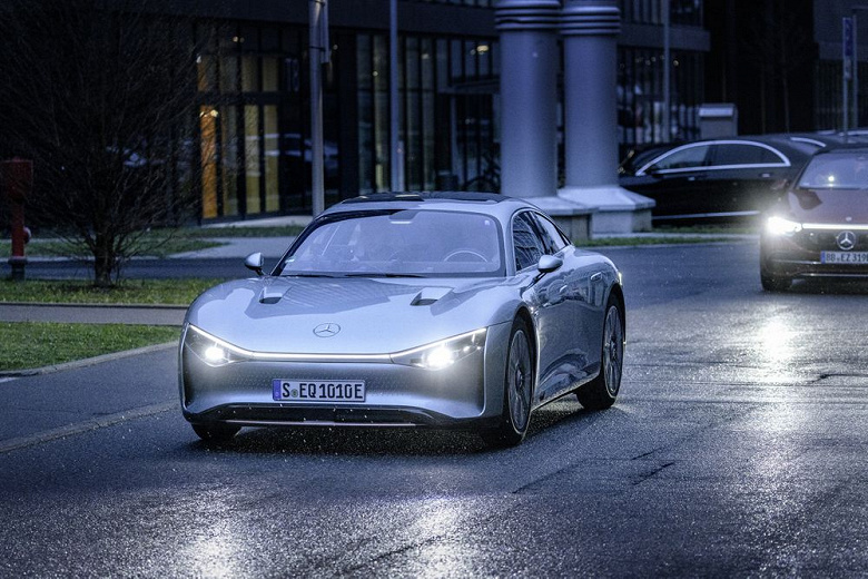 An electric car with a real power reserve is much more than 1000 km.  Mercedes-Benz Vision EQXX exceeded the declared indicators of autonomy