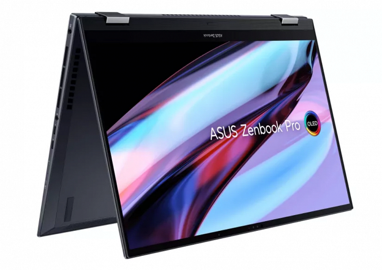 Экран OLED 2,8K, 14-ядерный процессор Core i7-12700H, дискретный 3D-ускоритель Intel Arc A370M и режим планшета. Это новый Asus ZenBook Pro 15 Flip OLED