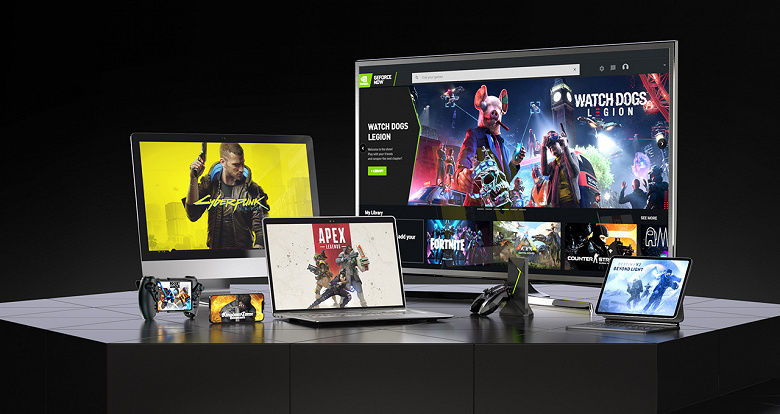 Now fully functional on new Macs.  GeForce Now cloud service now has native support for Apple M1 SoC