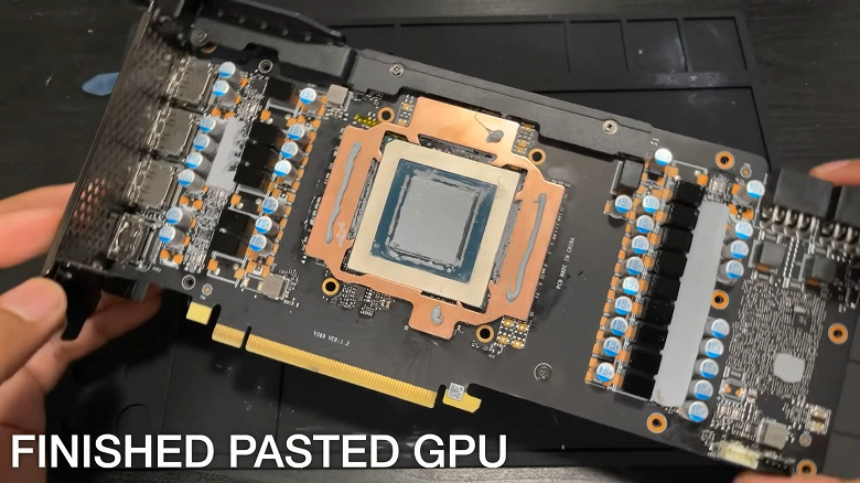 Медная пластина позволяет снизить нагрев памяти GDDRX в видеокартах GeForce RTX 3080 и RTX 3090 на 20%
