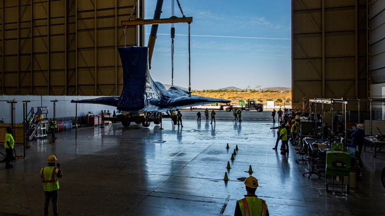Тихий сверхзвуковой реактивный самолет НАСА X-59 готовится к лётным испытаниям