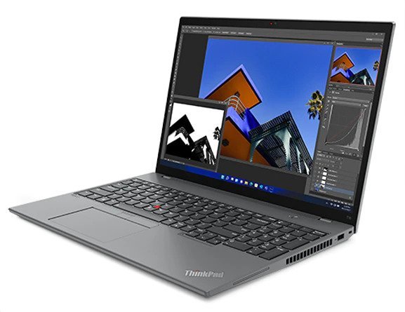 The first ThinkPad with a 16-inch screen.  Lenovo ThinkPad T16 Gen 1 introduced