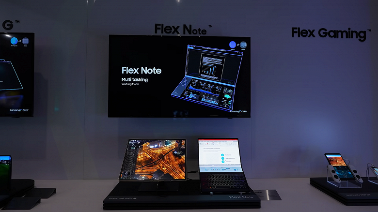 Ноутбук нового поколения? Samsung представила Flex Note
