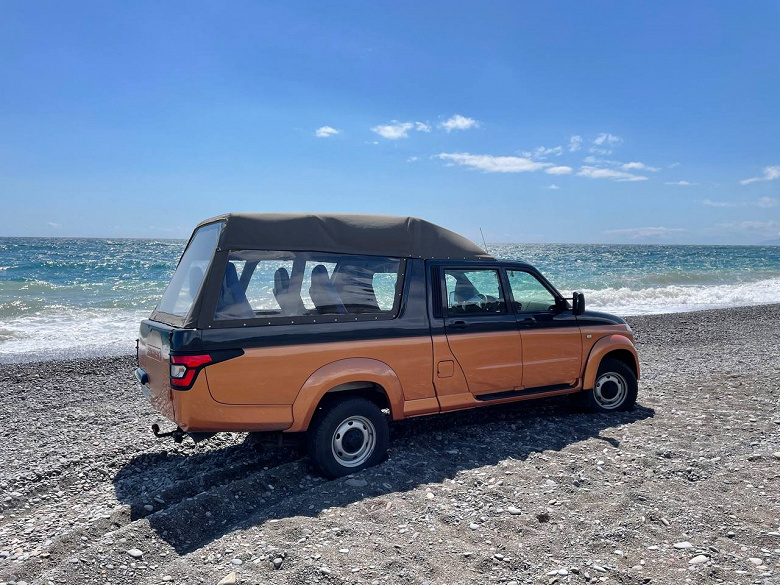 УАЗ «Профи» превратили в кабриолет