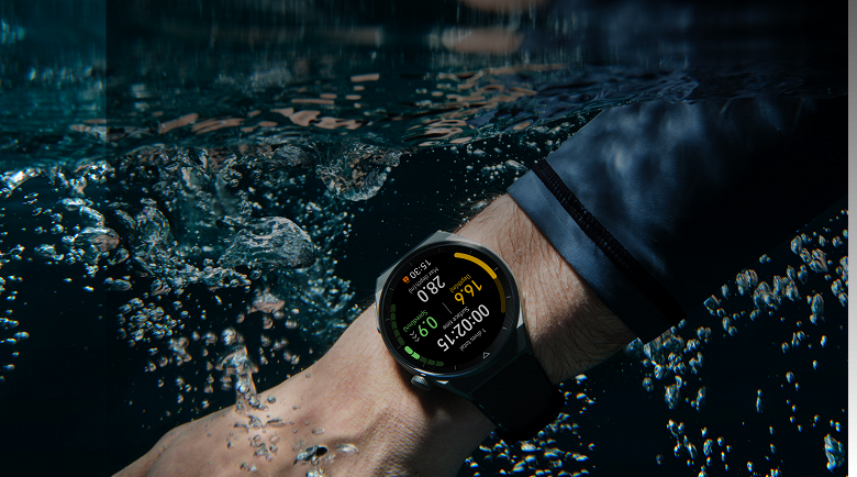 Сапфировое стекло, титановый корпус, ЧСС и SpO2, ЭКГ, GPS, NFC и режим для дайвинга. Huawei Watch GT 3 Pro представлены в Европе