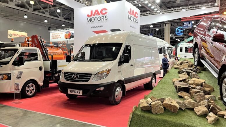 A Chinese competitor of GAZelle arrived in Russia: details about JAC Sunray