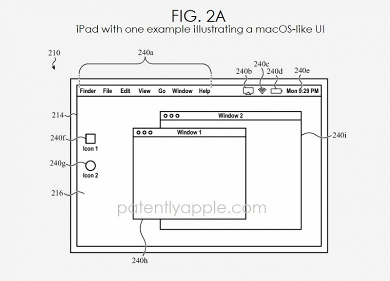 Apple всё же может перевести свои планшеты на полноценную macOS. На это намекает очередной патент компании