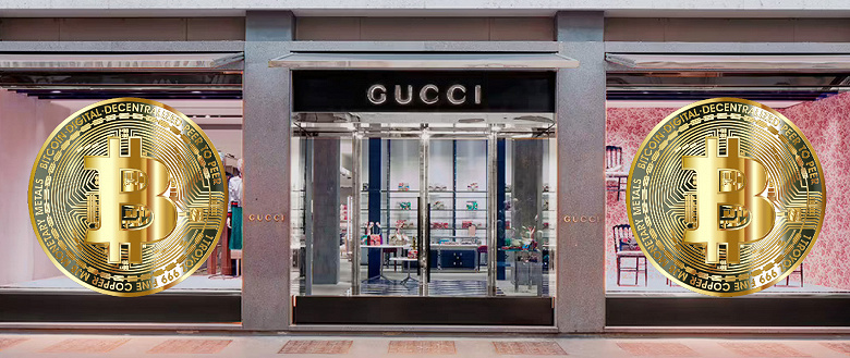 Gucci начнёт принимать крипту в некоторых магазинах в США