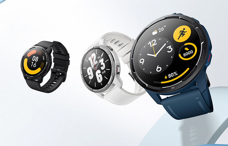 AMOLED, SpO2, GPS и до 24 дней автономной работы. Стартовали продажи умных часов Xiaomi Watch S1 и Xiaomi Watch S1 Active в России