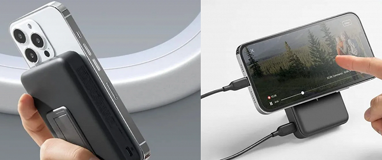Представлен магнитный аккумулятор Anker 633 MagSafe для iPhone на 10 000 мА•ч