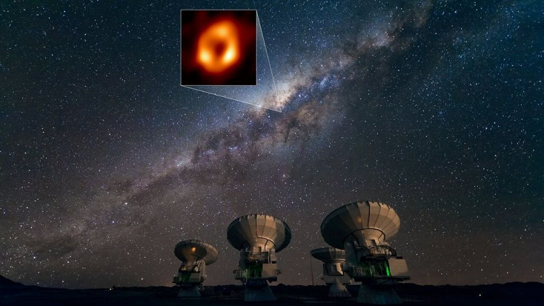 Así es como se ve el agujero negro supermasivo en el centro de nuestra galaxia.  Astrónomos del EHT toman la primera foto que prueba la existencia de este objeto