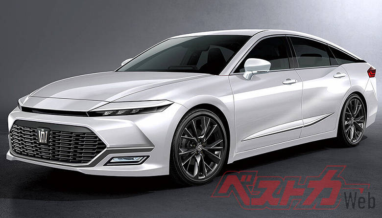 This is what the Toyota Crown 2022 will look like. This is the sixteenth generation of this model.