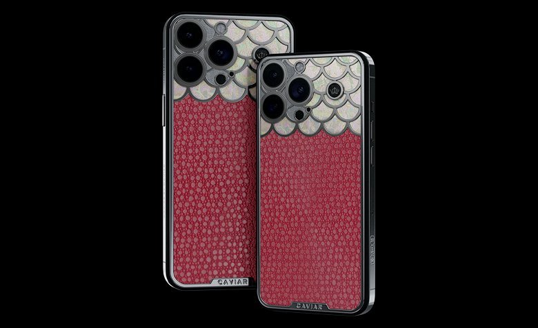 Икра и водка: в России представлен «самый вкусный» iPhone 14 Pro