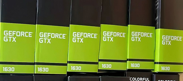 GeForce GTX 1630 представлена официально: GTX 1650 на минималках за 150 долларов