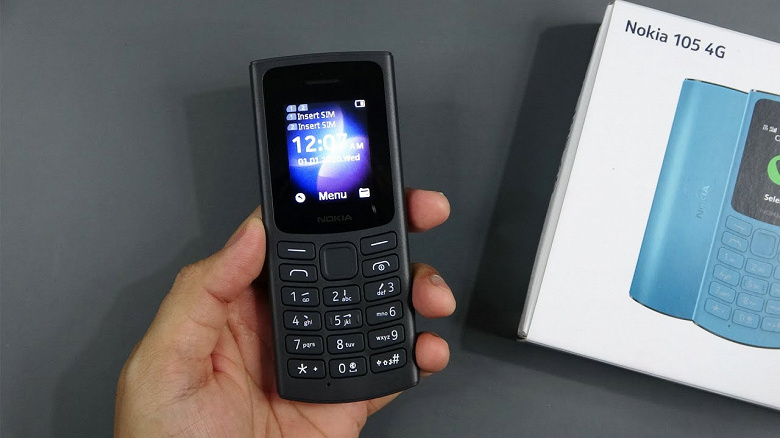 Продано 200 млн телефонов Nokia 105
