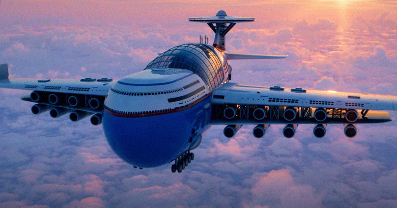 «Транспорт будущего» — представлен концепт летающего отеля Sky Cruise на 5000 пассажиров