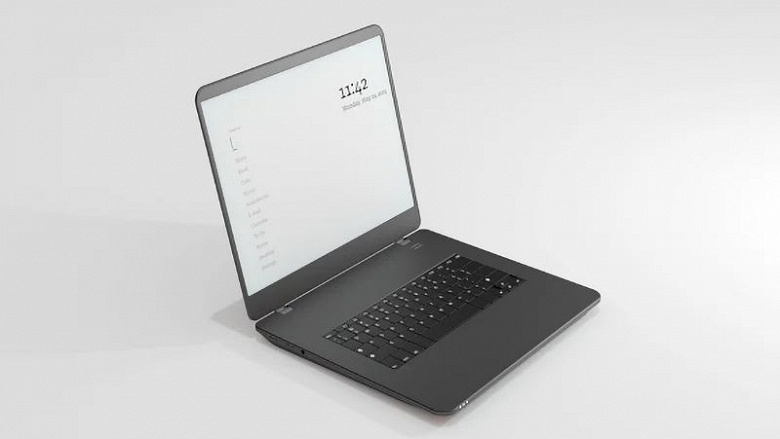 Стартап Modos готовит первый массовый ноутбук с экраном E ink