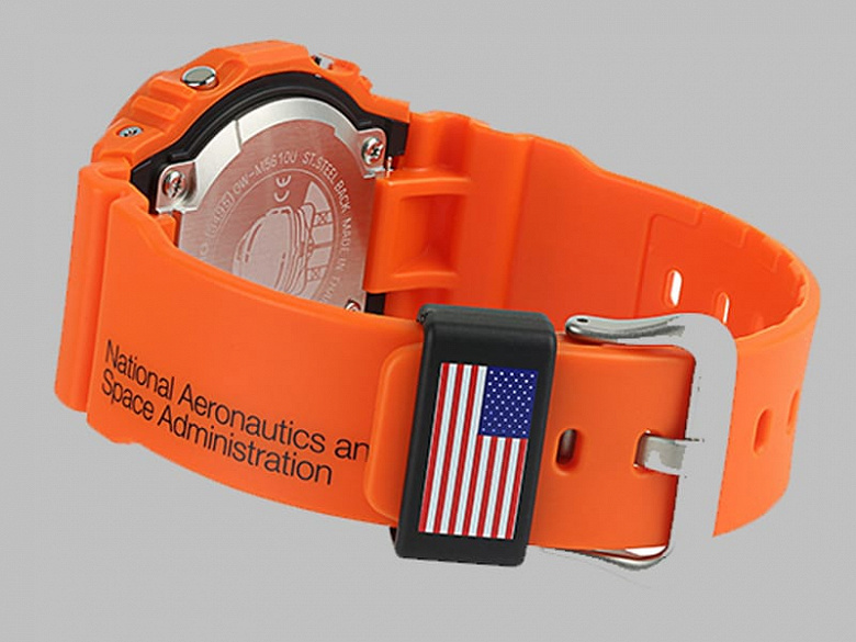 Casio G-Shock watch unveiled in signature NASA orange